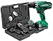 Produktbild Hitachi DS14DJL LB Bohrmaschine + Taschenlampe + 2 Akkus 14,4 V 2,5 Ah Li-Ion + 7 Bits + Transportkoffer