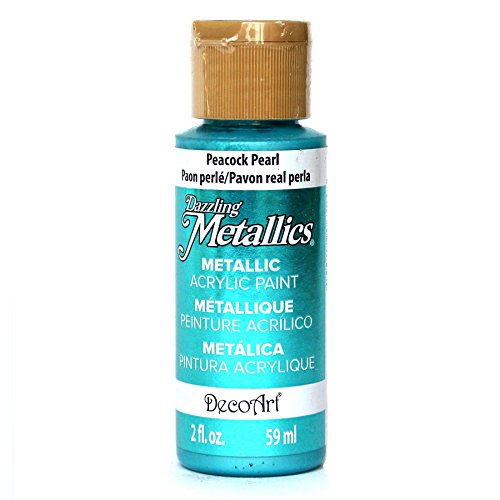 Artdeco Dazzling Metallics Acrylic Paint 2oz-Peacock Pearl