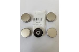 HOMELY R ARISTON HOTPOINT INDESIT SCHOLTES 5 manopole per piani cottura forni e cucine a gas (no originali adattabili robuste in plastica dura indeformabileC00111686/ M 0236