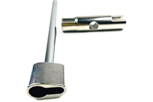 TPM GO Set di attrezzi per lo smontaggio del bagno di blocco strumenti di rimozione cilindro serratura fabbro attrezzi professionali set di sblocco violento ed efficace