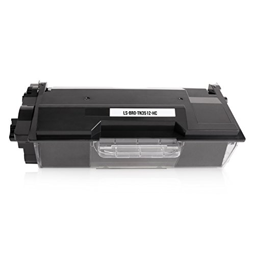 2 Logic-Seek Toner kompatibel zu Brother TN-3512 für Hl-L6250 DN HL-L6300 HL-L6400 DCP-L6600 DW MFC-L6800 MFC-L6900Series – Schwarz je 12.000 Seiten - 2
