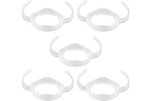 ALLOMN Flaschengriff-Halter für Avent Natural Weithals-Standard PP Kunststoff-Baby-Babyflasche, 5 Stück