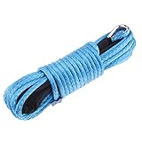 Geflochtenes Seil hat eine höhere Bruchfestigkeit, wiegt aber viel weniger als Stahlseile. Es bindet nicht oder entwickelt keine scharfen Frakturen.