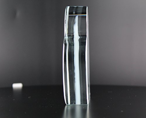 VIP-LASER Glasherz mit Deinem Wunschfoto und Wunschtext persönlich graviert Größe XL (80x80x18mm) - 3