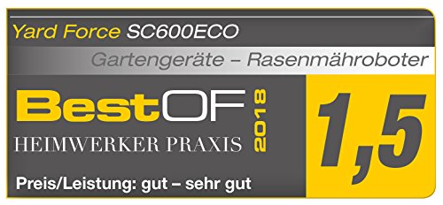 Yardforce Mähroboter SC600ECO, bis zu 600 m², Steigung bis 50%, inkl. Diebstahlsicherung - 7