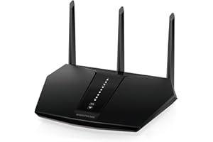 NETGEAR Nighthawk AX5 Router WiFi 6 RAX30, Velocidad AX2400 de 5 transmisiones, Cobertura de hasta 125 Metros Cuadrados, Negro