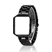 Produktbild Wearlizer für Fitbit Blaze Armband mit Rahmen, Edelstahl Strap Ersatzarmband Band für Fitbit Blaze Armband Herren Damen