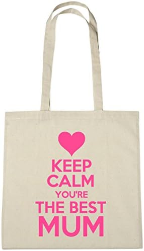 Lolmugs Keep Calm Best Mum Tote Bag for Women