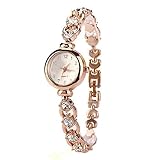 Damen Uhr,linqi1164 Armbanduhr Frauen Analoge Quarz Uhren Mode Edelstahl Armband Uhren Damenuhren Günstig