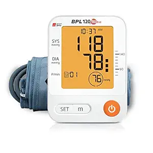 BPL Medical Technologies 120/80 B10 Automatic Blood Pressure Monitor (White)