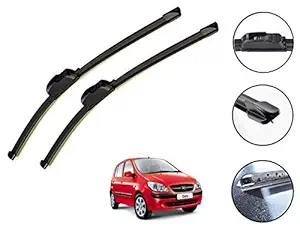 Auto Hub Car Wiper Blades for Hyundai Getz - Set of 2 Pcs (D-22,P-14)