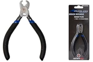 Avalon Tir à l'arc Pince Nock Recurve pour Cordes 8-14 Strand