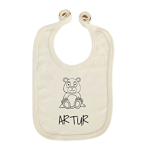 JOllipets Baby Kinder Lätzchen - ARTUR - 100% BIO ORGANISCH - Variante: Tiere Zoo - ONE SIZE