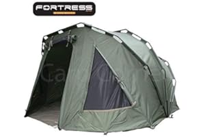 VORAGA New Large 2 Man Carp Bivvy Fortress Pram Hood Style & Heavy Duty Groundsheet