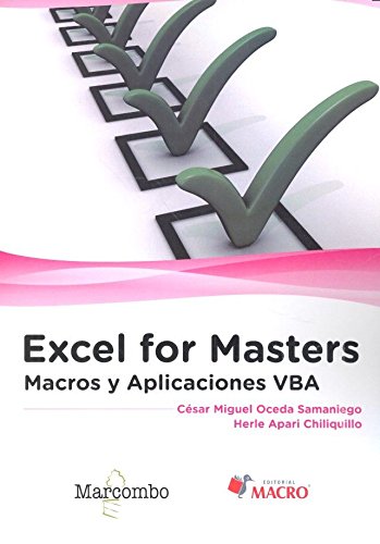 Excel for Masters Macros y Aplicaciones VBA