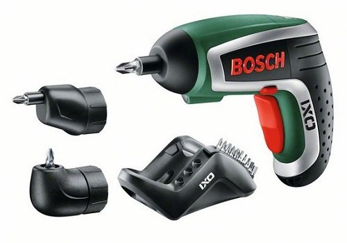Preisvergleich Produktbild Bosch Akkuschrauber IXO + 2 adaptery, 603981022