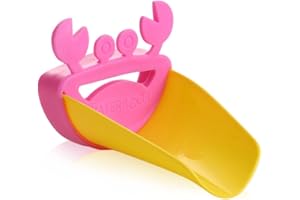 REQAG Tap Extension for Children - 1 x Animal Tap Extension for Sink Taps - for Babies, Toddlers & Children (Crab)