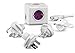 Produktbild allocacoc PowerCube DuoUSB ReWirable Travel Plugs + DE Kabel, Reiseadapter & 4x Verteiler mit USB (2,1 A), 230V Schuko