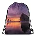 Produktbild Bag hat Landscape Ultra Hd Oregon Cannon Beach 3D Print Drawstring Backpack Rucksack Shoulder Gym for Adult 16.9"X14"