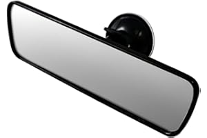 SKJJL Auto Rückspiegel Saugnapf, Universal Innenspiegel Auto, Innenrückspiegel Auto, Lkw Innenspiegel, Auto Rückspiegel Innen für Auto Lkw Pkw Kfz Suv, 200X60mm