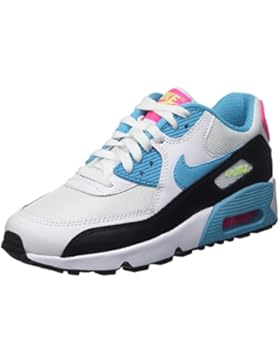 Nike Unisex-Kinder Air Max 90 Mesh (Gs) Low-Top