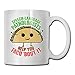 Produktbild Daawqee Becher Coffee Mug SLPs Help You Taco 'Bout It Ceramic Mug/Cup Cool Coffee Mugs Ceramic Travel Mug Tea Mug,330ml (White)