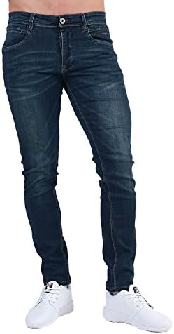 Eto Mens Designer Skinny Super Stretch Reflex Premium Stylish Denim Pants Jeans 5 Washes