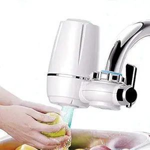 Akiba Store Kitchen Faucets Filter Tap Water Filter, Household Water Purifier, Washable Ceramic Filter Mini Water Purification