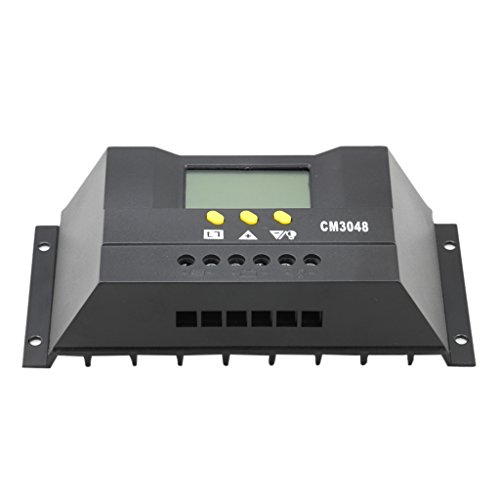 Preisvergleich Produktbild MagiDeal 30A PWM Solar Ladegerät Batterie Regler Solarladeregler 48V mit LCD-Anzeige