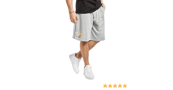 New Era NBA Los Angeles Lakers - Pantaloncini da uomo, colore: grigio :  Amazon.it: Abbigliamento