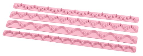 Zenker 44971 Fondant-Dekorierstab, Kunststoff, mehrfarbig, 4 Einheiten - 2