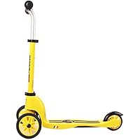 Ferrari Patinete de 3 Ruedas Convertible 2, Amarillo, Talla Única