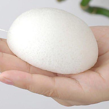 TXXMMKXL 4PCS Natural Konjac Konnyaku Jelly Clean Powder Puff Cleansing Cotton Cleansing Sponge Face Cleansing Wash Sponge Puff