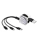 Produktbild periwinkLuQ 8ZH4VLO3R05NWML2WM42JAP9TEI USB-Kabel, Schwarz, Stück: 1