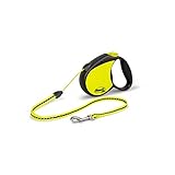 flexi Neon, Small, 5 m/ 12 Kg , Yellow