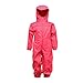 Regatta Kids Paddle Waterproof Breathable Rain Suit TRW466 Red
