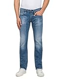 replay jeans Weiter geschnittene Herren Jeans mit gradem Beinverlauf und mittlerer Bundhöhe von Replay.