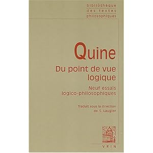Du point de vue logique : Neuf essais logico-philosophiques Livre en Ligne Du point de vue logique : Neuf essais logico-philosophiques Livre en Ligne - Telecharger Ebook
