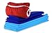 Born Ready Flaparap Trial Pack 'Reddy For Bed' (waterproof microfleece drop-flap reusable nappy wrap / baby-led potty training pants)