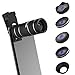 Produktbild Handy-Tele-Kamera-Objektiv, 5-in-1 monokuläres Teleskop-Kit Fisheye-Objektiv, Makro und Weitwinkel-Objektiv für Smartphone