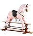 Large Pink Rocking Horse Princess
