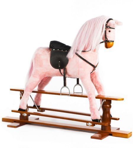 Large Pink Rocking Horse Princess