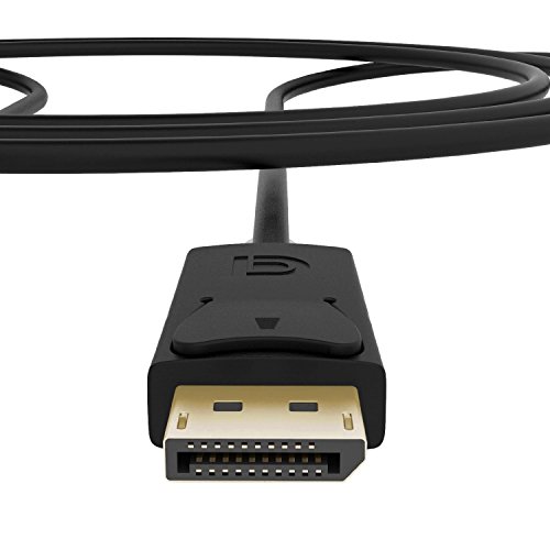 Mini DP auf DP Kabel, Splaks 2m Vergoldete Full 1080P HD Mini DisplayPort DP zu DisplayPort DP – Mini DP Male to DP Male - 4