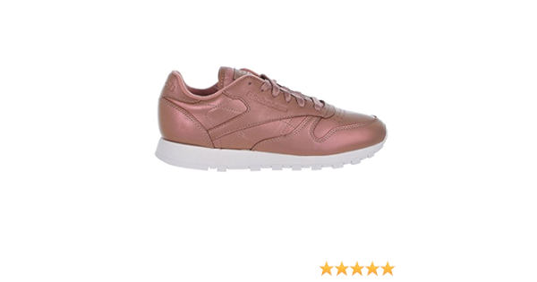 reebok classic leather rose gold pearlised