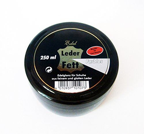 Preisvergleich Produktbild LEDER FETT farblos 250ml Edelglanz Schuhcreme Schuhpflege Schuhputz 73