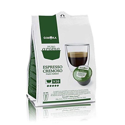 160 Cialde Capsule Compatibili Nescafe' Dolce Gusto Gimoka Espresso Cremoso