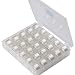 Produktbild Simthreads Typ A Stickerei vorgewickelten Spulen Gewinde - 25pcs/pack, Weiß, für Brother / Babylock / Janome / Singer Stickereimaschine