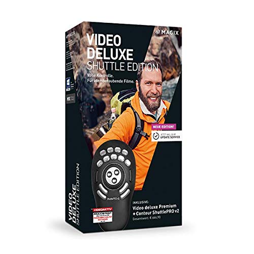 Preisvergleich Produktbild Magix Video Deluxe Shuttle Edition Vollversion, 1 Lizenz Windows Videobearbeitung