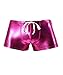 Produktbild Innerternet Herren Boxershorts Unterwäsche Slip Sexy PU Leather Unterhosen Bequeme Männer Bulge Pouch Unterhosen Hipster Briefs Freizeit Shorts Boxer Retroshorts