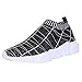 Produktbild TWISFER Sneaker Herren Laufschuhe Sportschuhe Atmungsaktiv Gemütlich Licht Freizeitschuhe Slip On Schuhe Low-Top Socken Schuhe 39-44